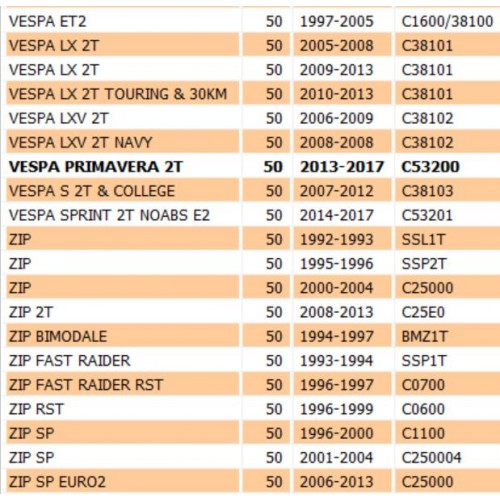 Volano scooter Piaggio Gilera 50 -...