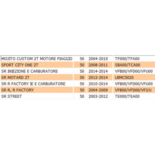 Volano scooter Piaggio Gilera 50 -...