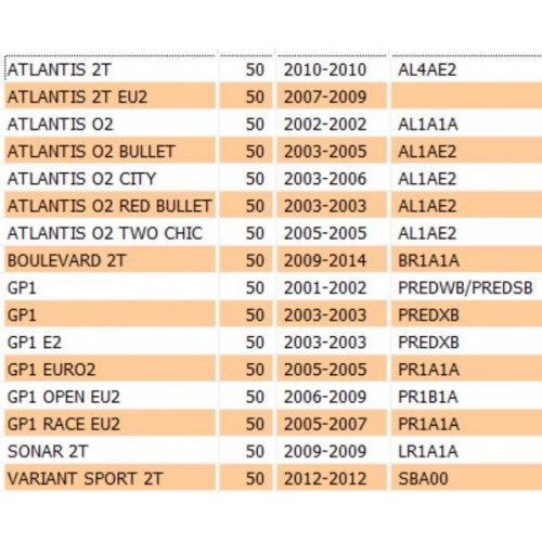 Volano scooter Piaggio Gilera 50 -...