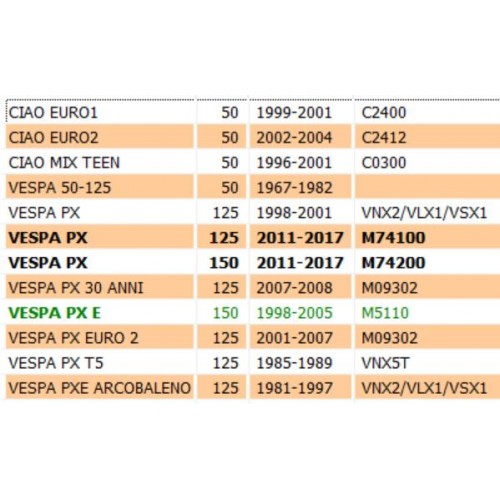 Gancio portaborsa sella per Vespa PX...
