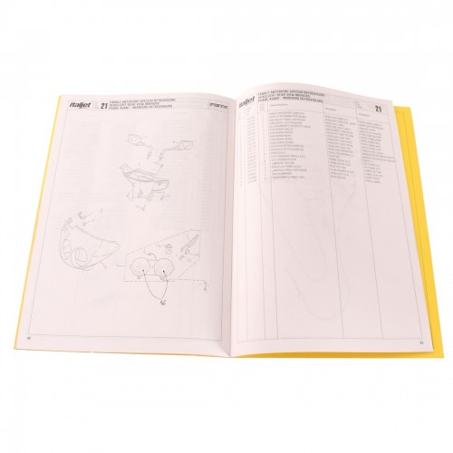 Catalogo ricambi per Italjet Pista 2