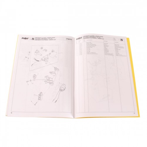 Catalogo ricambi per Italjet Pista 2...