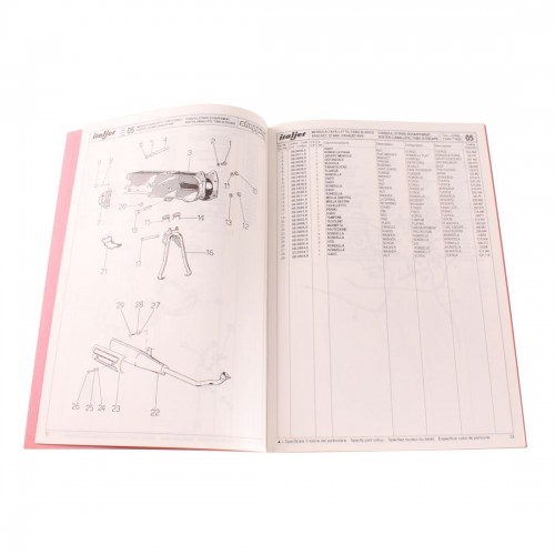 Catalogo ricambi per Italjet Shopping