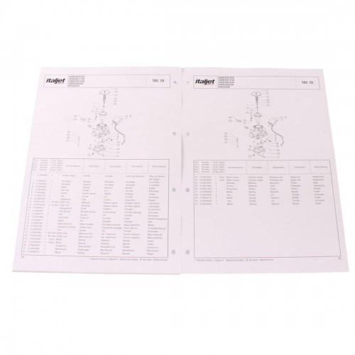 Catalogo parti di ricambio per...