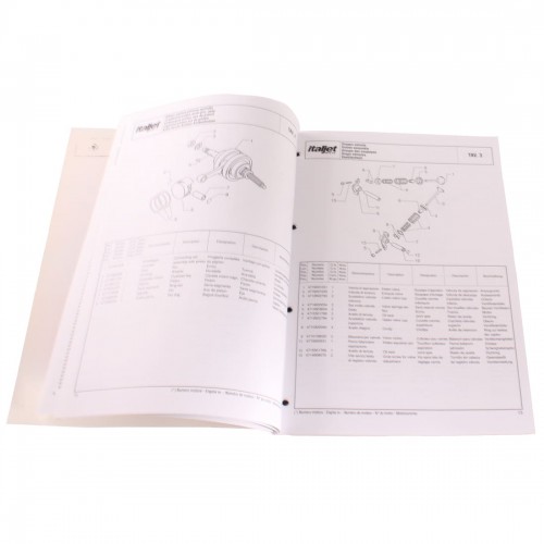 Catalogo ricambi per Italjet Jupiter 250