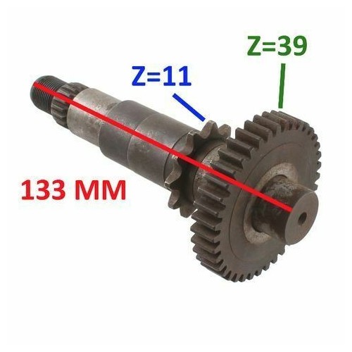 Albero secondario Garelli z 39 11