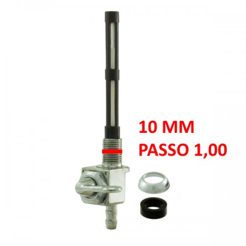 Rubinetto benzina 10 x 1 uscita sotto...