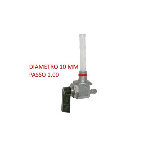 Rubinetto benzina da 10 x 1 attacco...