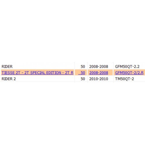 Marmitta per Garelli Tiesse 50 2T...