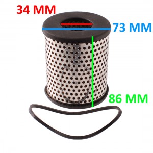 Cartuccia filtro olio per... 2