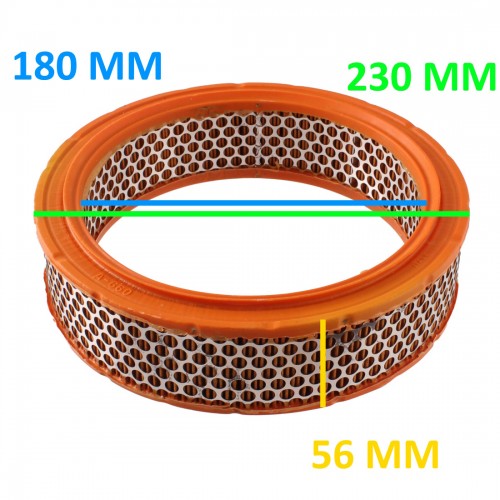 Cartuccia filtro olio per Fiat 124...