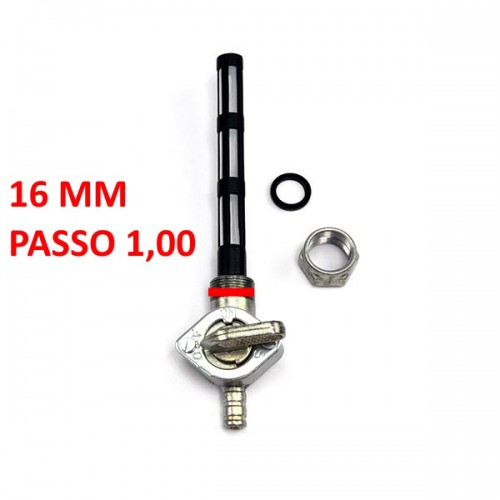 Rubinetto benzina destro uscita sotto...