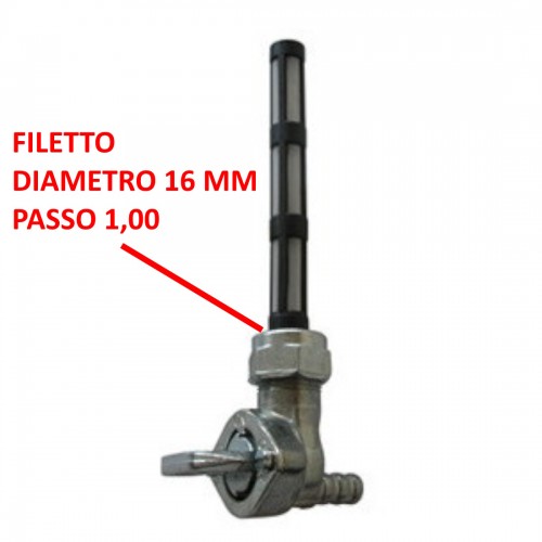 Rubinetto benzina sinistro uscita...