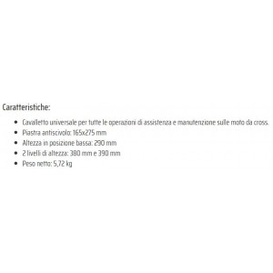 Cavalletto alzamoto per... 2