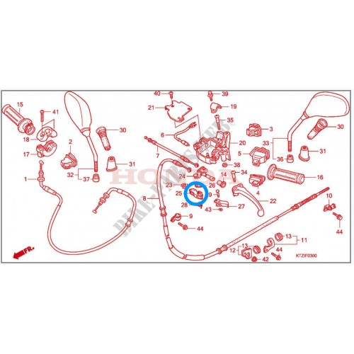 Componente braccio pompa olio...