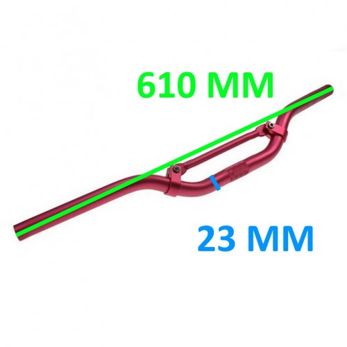 Manubrio rosso per Scooter da 610 mm...
