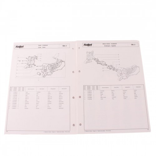 Catalogo ricambi per Italjet Torpedo...