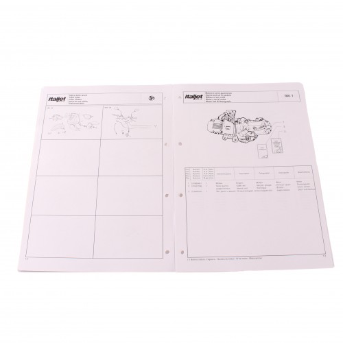 Catalogo ricambi per Italjet Torpedo...