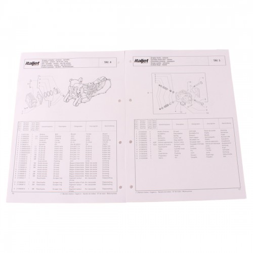 Catalogo ricambi per Italjet Torpedo...