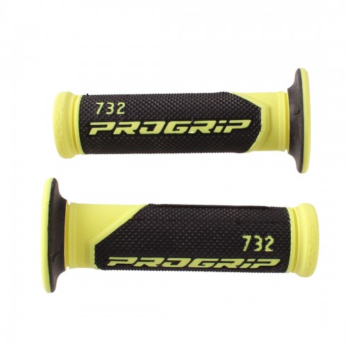 Manopole foro passante per moto nero...