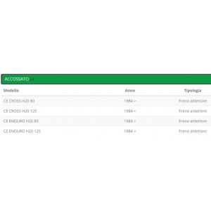 Coppia ceppi freno per... 2