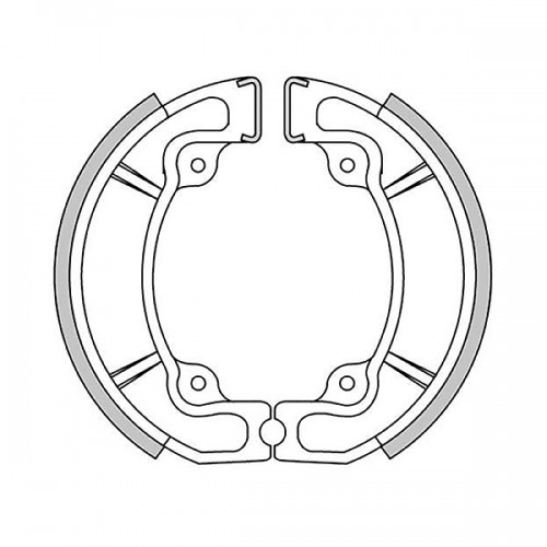 Coppia ceppi freno posteriore per...