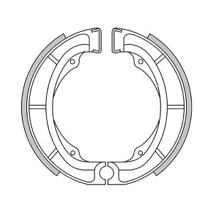 Coppia ceppi freno per moto...
