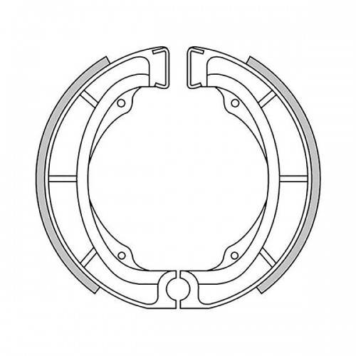 Coppia ceppi freno per moto Suzuki...