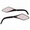 Coppia specchi per scooter e moto Forbikes Fighter neri