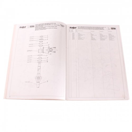 Catalogo ricambi per Italjet Formula 50