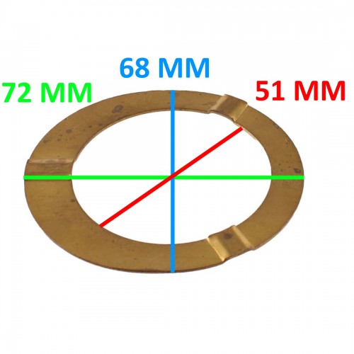 Rondella rasamento prolunga gambo per...