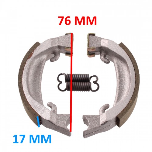 Coppia ceppi freno per ciclomotori...