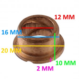 Bronzina con labbro per... 2