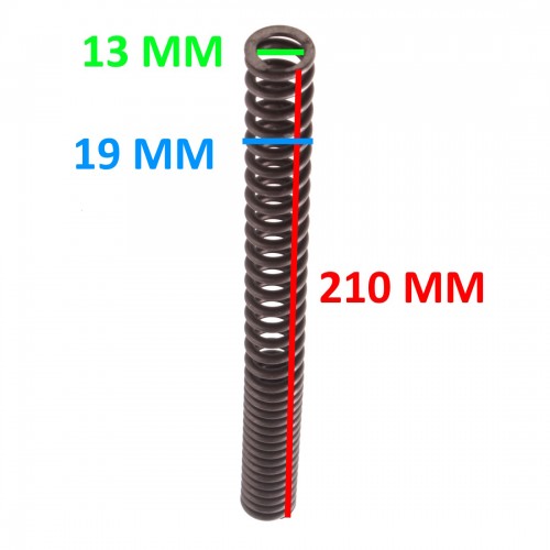 Molla forcella da 13 - 19 - 210 mm...