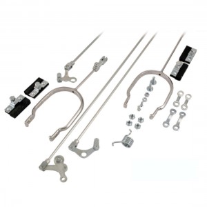 Serie aste freni completa a...