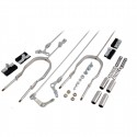 Serie aste freni completa a pistoncino per Bici R epoca