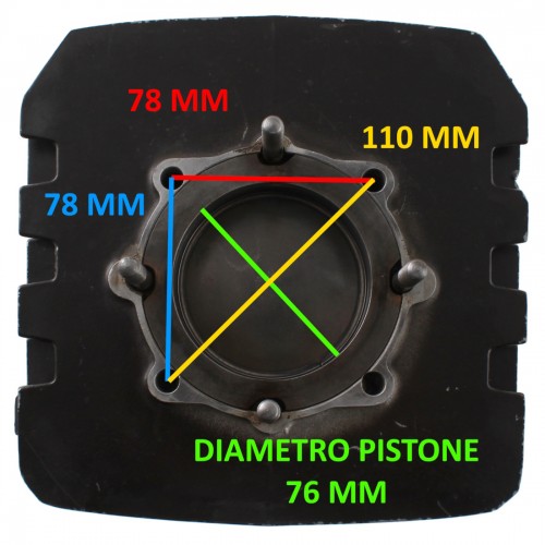 Cilindro motore Rotax per moto SWM da...