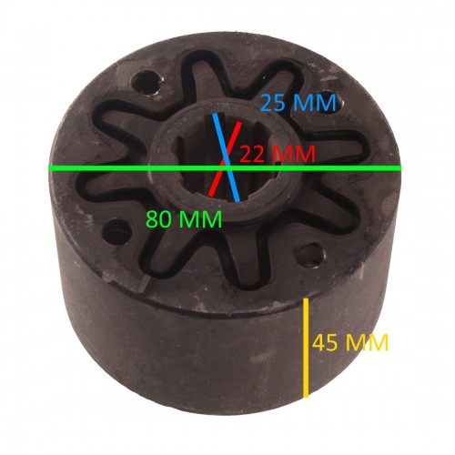 Giunto semiasse 6 cave per Fiat 600