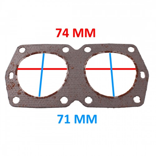 Guarnizione testa cilindri da 74 x 71...