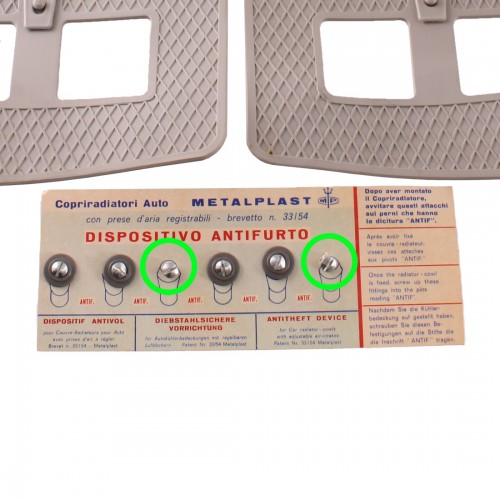 Copriradiatore per Simca 1000 -...