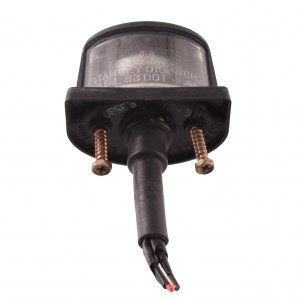 Luce targa per Kawasaki...