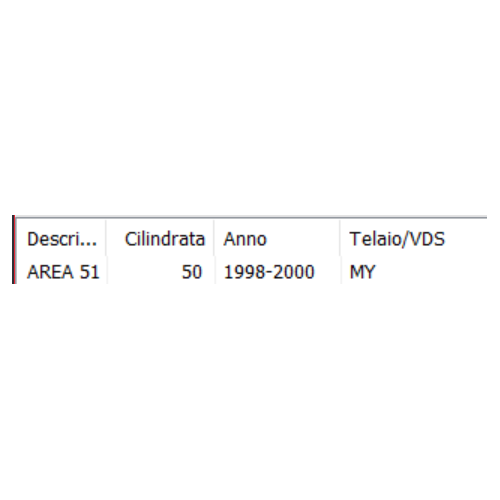 Poggia piedi sinistro Aprilia Area 51...