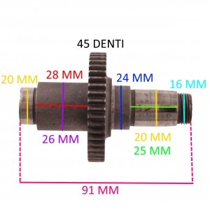 Ingranaggio 45 denti... 2
