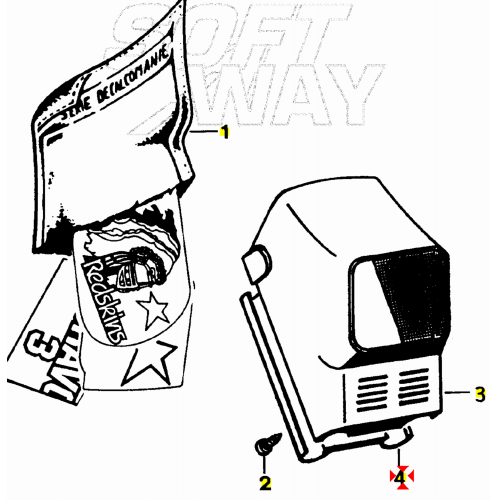 Chiusura mascherina portafaro Piaggio...