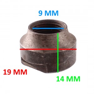 Cono ruota da 9 x 19 mm per... 2