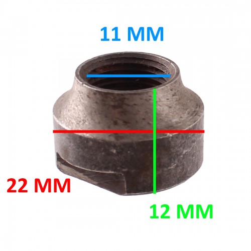 Cono ruota da 11 x 22 mm per...