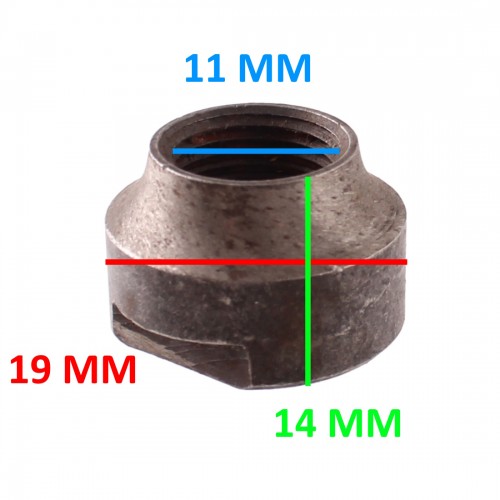 Cono ruota da 11 x 19 mm per...