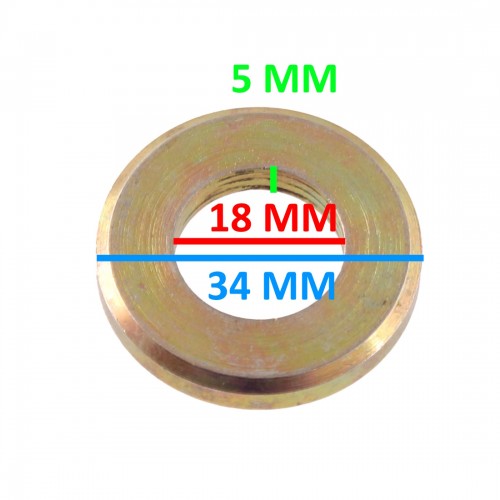 Rosetta piana perno ruota anteriore...