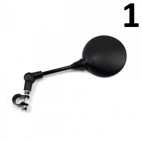 Specchio tondo con snodo per moto Trial