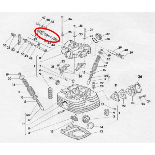 Rinvio contagiri per Cagiva Ala Rossa...